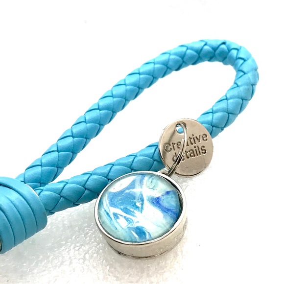 Super cute purse bag Purse charm pull keychain with handmade 20mm snap display - Picture 3 of 4